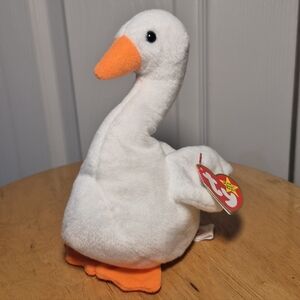 Vintage Ty Gracie The White Swan Beanie Baby 1996